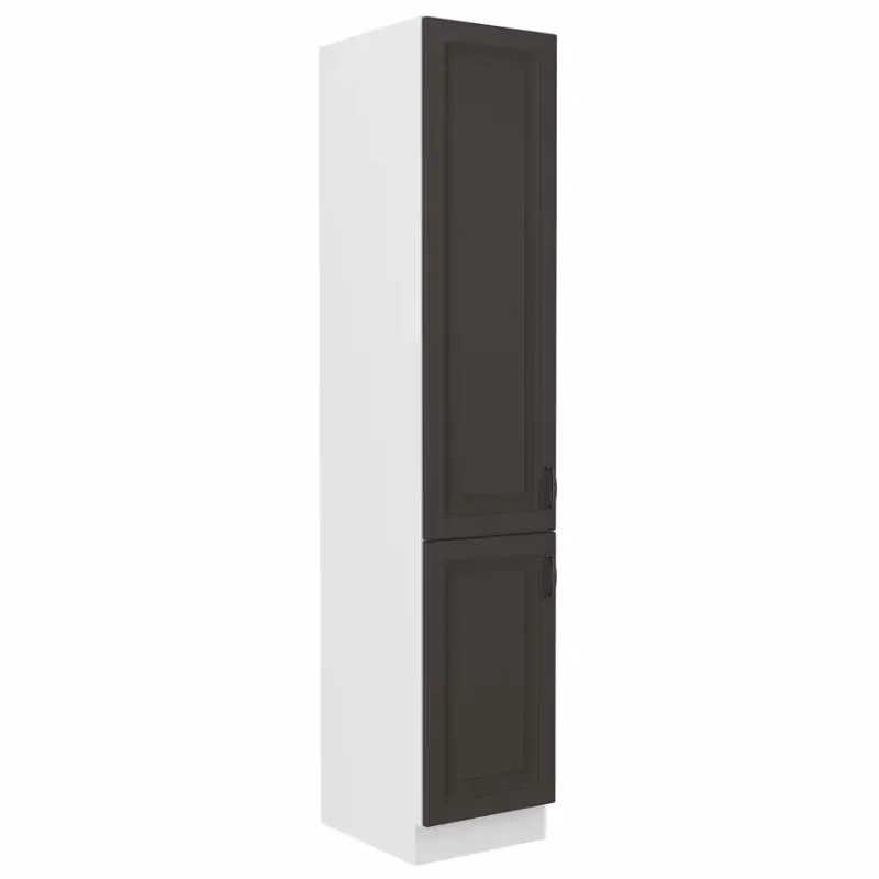 Kuchynská skrinka STILO grafit mat/biela 40dk-210 2f