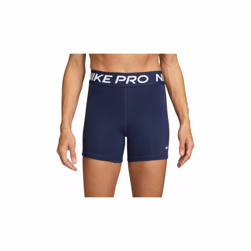 Dámske tréningové kraťasy NIKE PRO W NP 365 SHORT 5IN MIDNIGHT NAVY WHITE