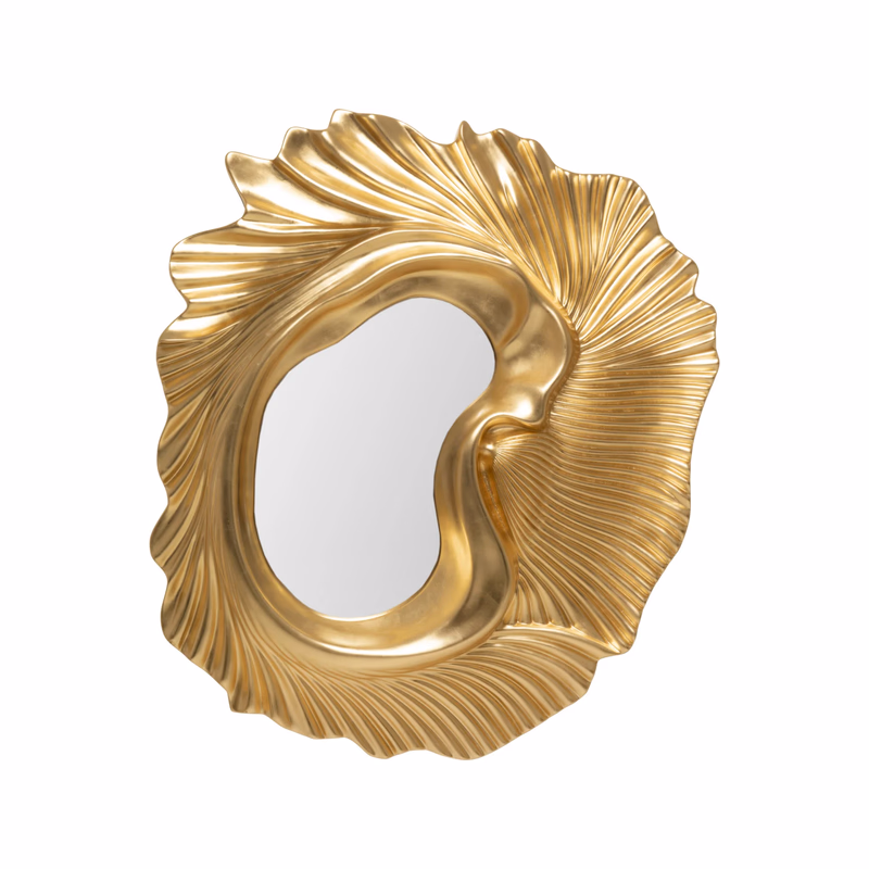 Nástenné zrkadlo Orecchio Gold 162x146cm