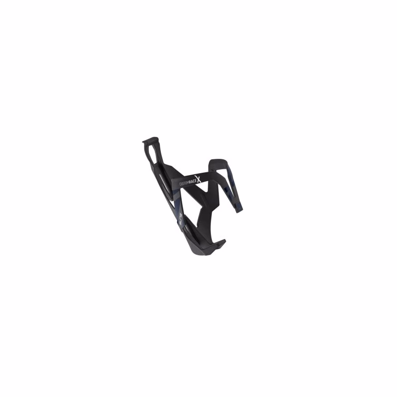 Košík na fľašu na bicykel ELITE CUSTOM RACE X black mat, blue print NEW25
