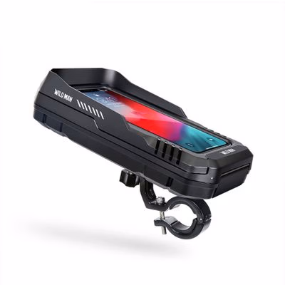 Wild Man FK2 držiak na mobil na bicykel 0.5L, čierny