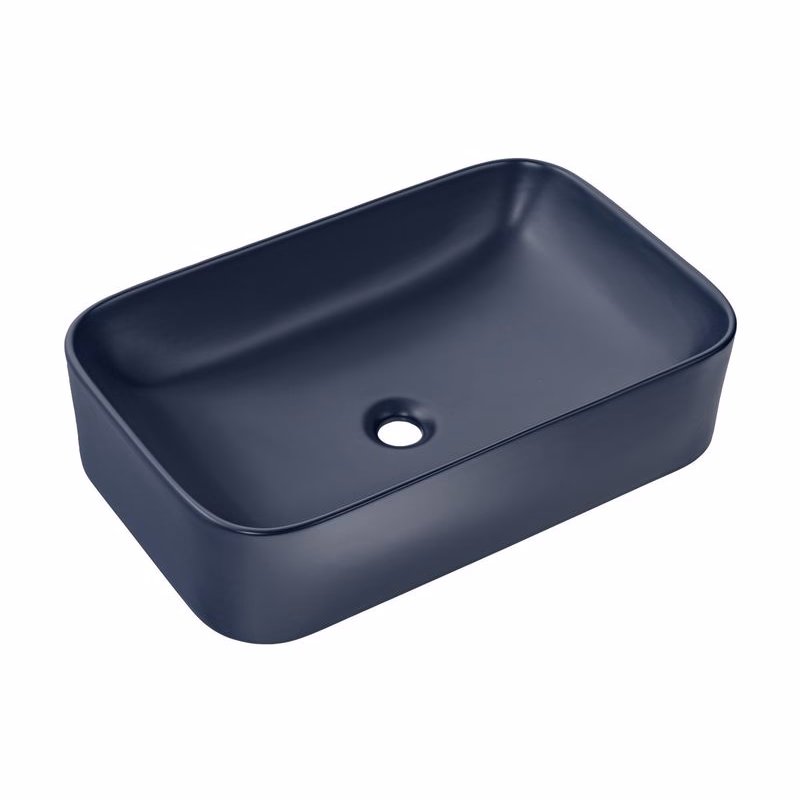 ArtCom Keramické umývadlo KAMA MNB-60 | tmavomodrý mat 60 cm
