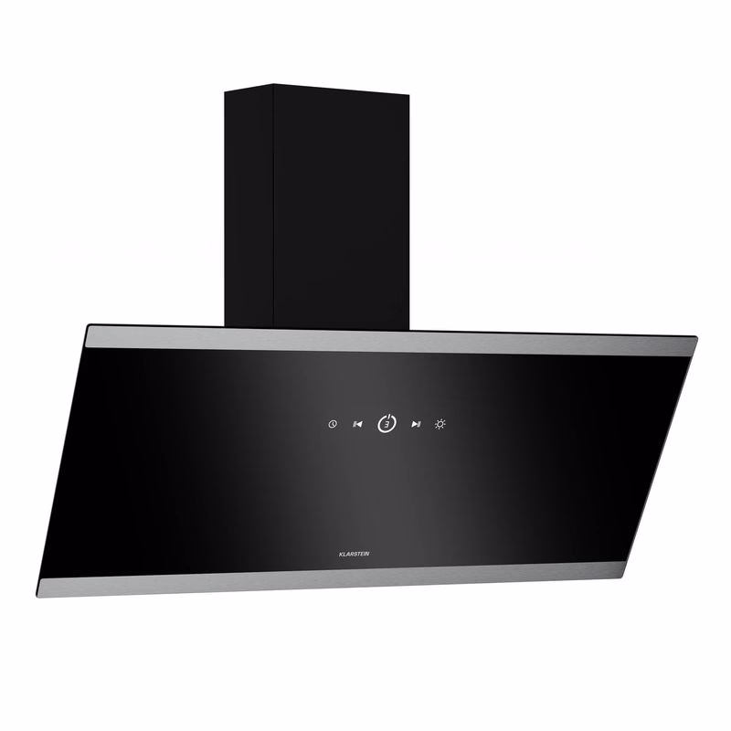 Klarstein FlashLine digestor, A++, 524 m³/h, 3 úrovne, dotykový, tichý, LED, odsávanie/recirkulácia, 100 W