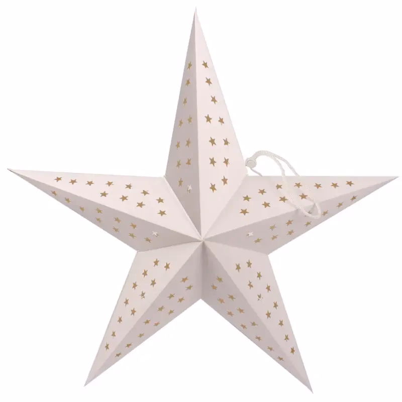 Hviezda na zavesenie priemer 60 cm 10 led mix 47379