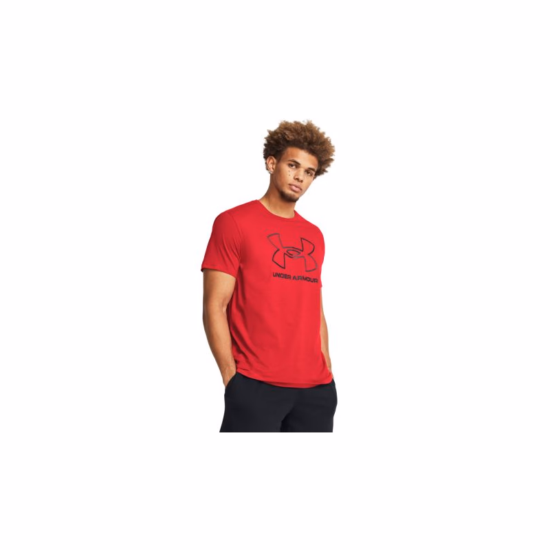 Pánske tričko s krátkym rukávom UNDER ARMOUR UA GL FOUNDATION UPDATE SS-RED