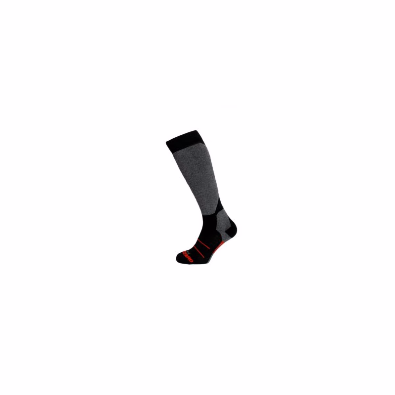Lyžiarske podkolienky (ponožky) BLIZZARD Wool Sport ski socks, black red