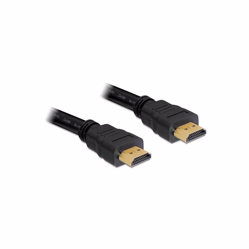 Delock Kábel High Speed HDMI with Ethernet – HDMI A samec > HDMI A samec 10 m