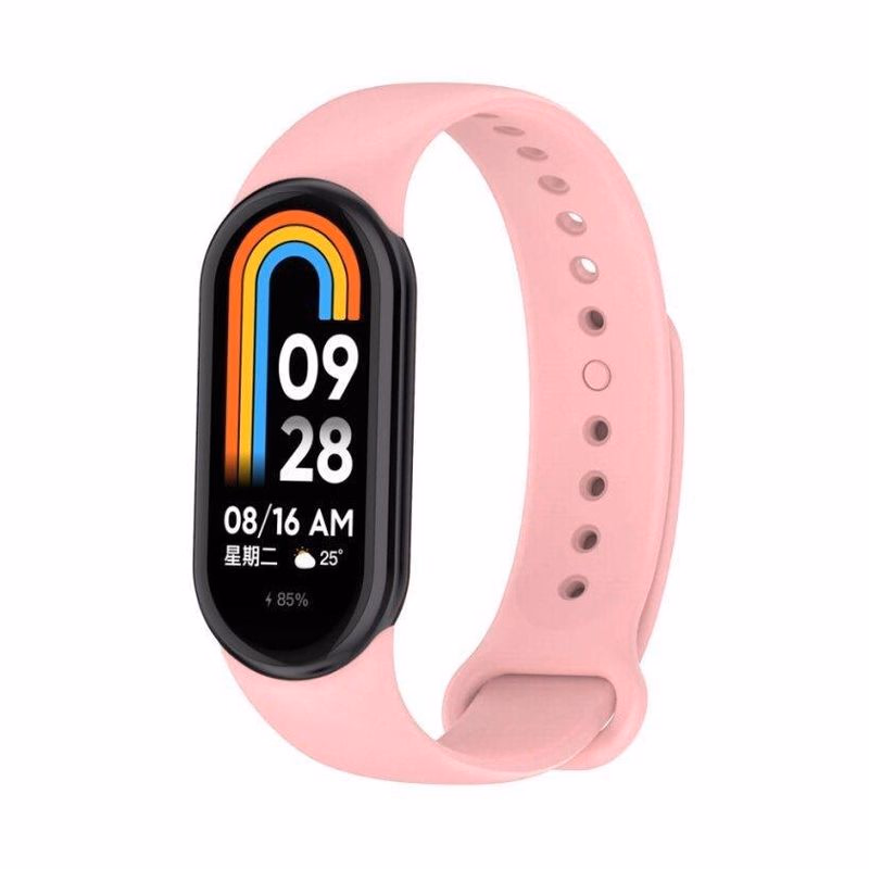 RhinoTech remienok pre Xiaomi Mi Band 8 svetlo ružová