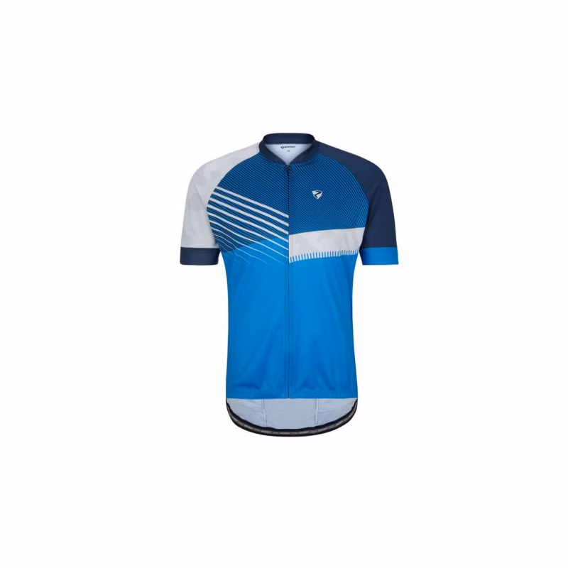 Cyklistický dres s krátkym rukávom ZIENER NOFRET man (tricot) blue