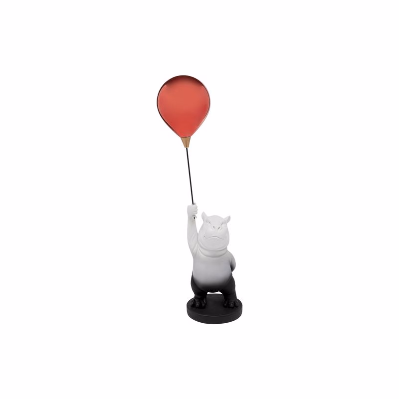 Balloon Hippo soška viacfarebná 69 cm