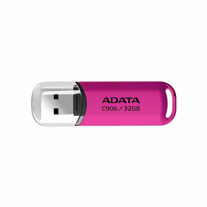 ADATA Flash Disk 32GB C906, USB 2.0, ružová