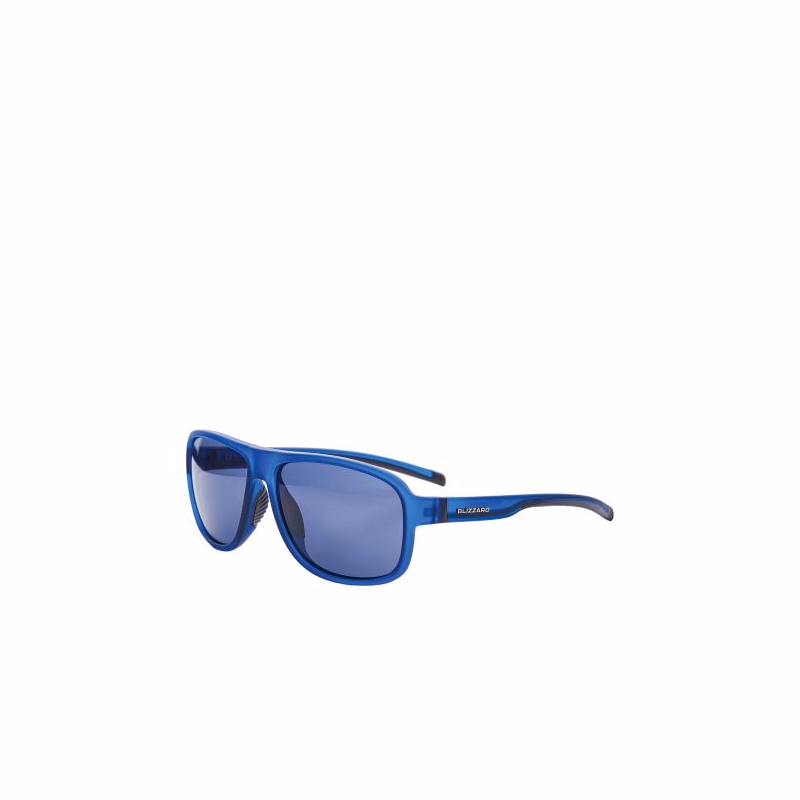 Slnečné okuliare BLIZZARD Sun glasses PCSF705140, rubber trans. dark blue , 65-16-135