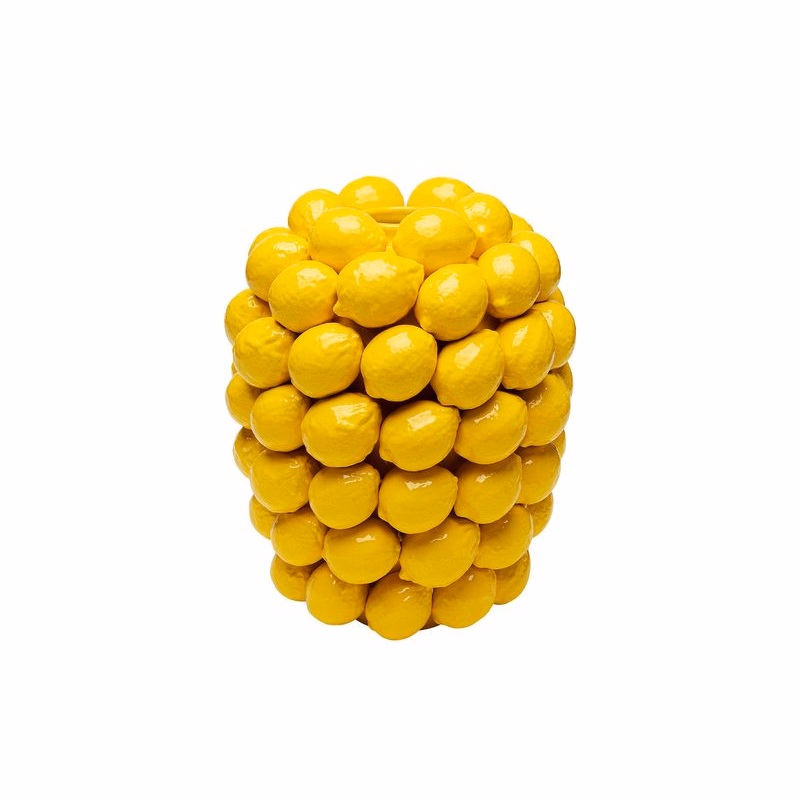 Lemon Juice váza žltá 40 cm