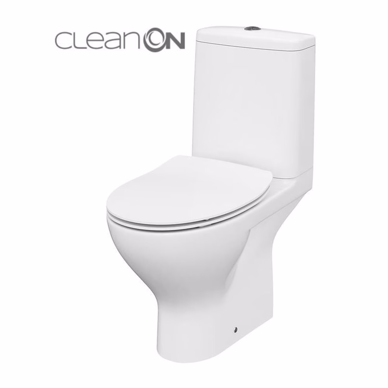 CERSANIT - WC KOMBI MODUO 43 cm 671 011 3/5 CLEAN ON, SEDADLO SLIM DUROPLAST-SOFT CLOSE K116-032