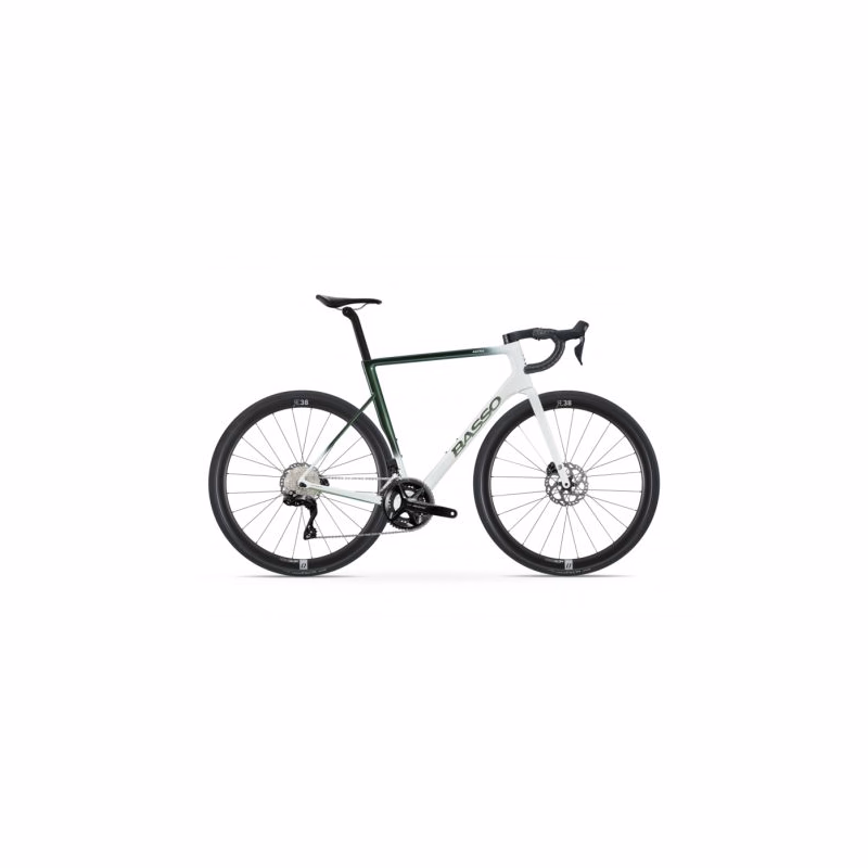 Cestný bicykel BASSO Astra disc, Shimano 105 Di2, Microtech RE38, pop green
