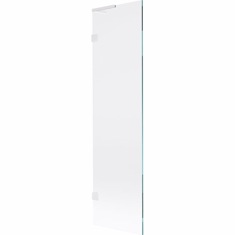 MEXEN/S - Lunar L vaňová zástena FIX 50 x 150, transparent, biela 897L-050-000-20-00