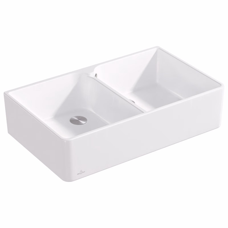 VILLEROY & BOCH VILLEROY & BOCH - Keramický drez Villeroy &amp; Boch Farmhouse 90 X, 639001R1, White Alpin 639001R1