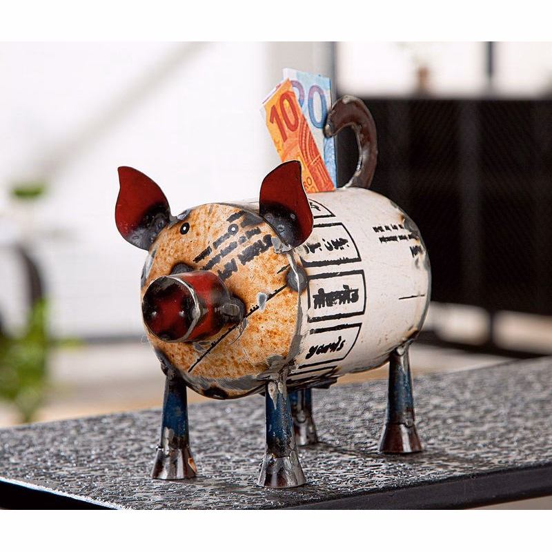 Železná pokladnička "Piggy"