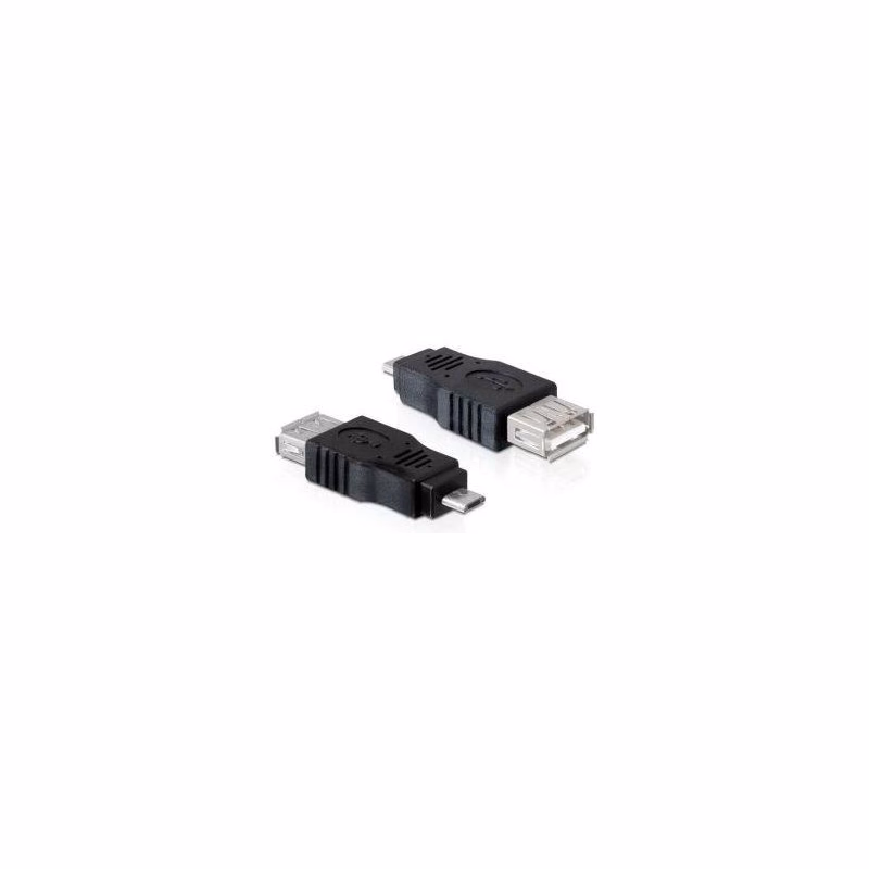 PremiumCord USB redukcia A/female-MicroUSB/male