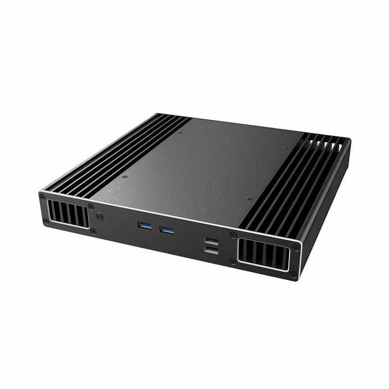 AKASA Plato RC/UCFF 4" x 4"/Čierna