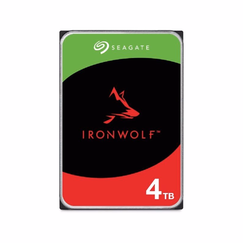 Seagate IronWolf, NAS HDD, 4TB, 3.5", SATAIII, 256MB cache, 5.400RPM