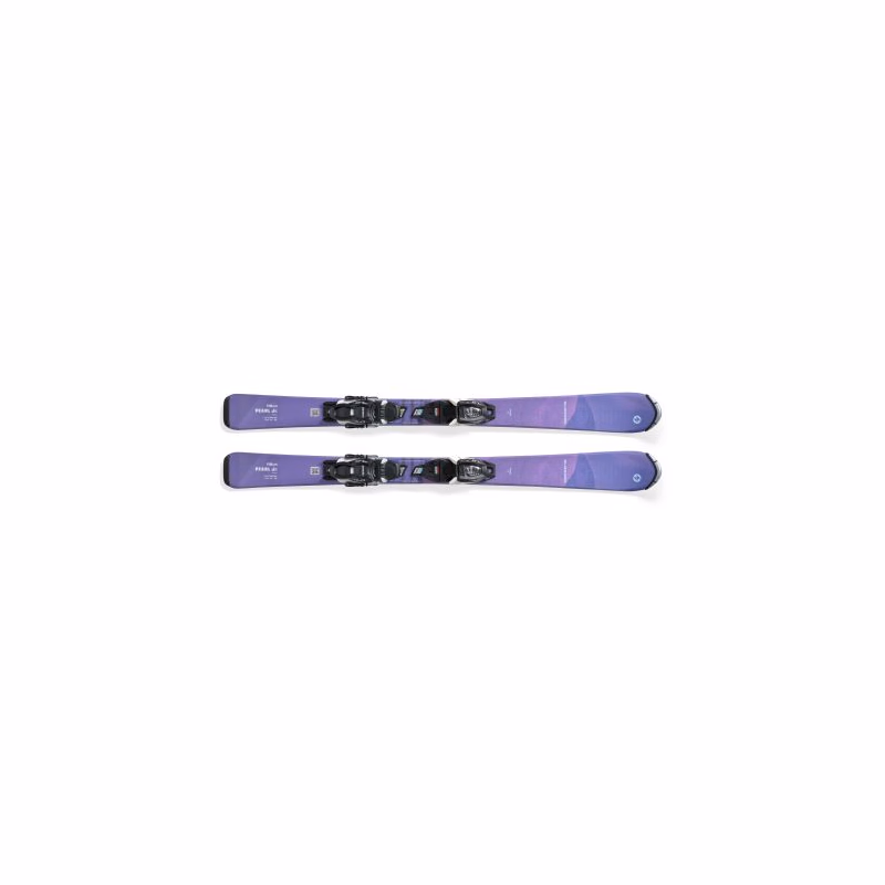 Juniorské lyže na zjazdovku - on piste s viazaním BLIZZARD Pearl JR + FDT JR 7, purple