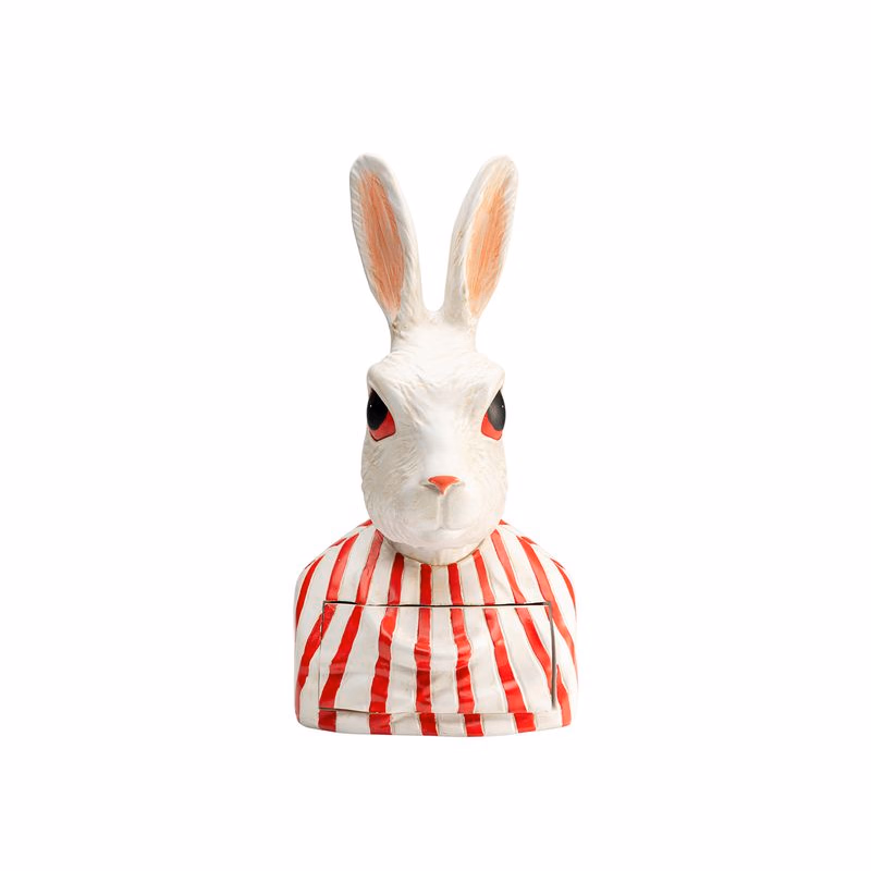 Coach Bunny dekoračná soška biela 47 cm
