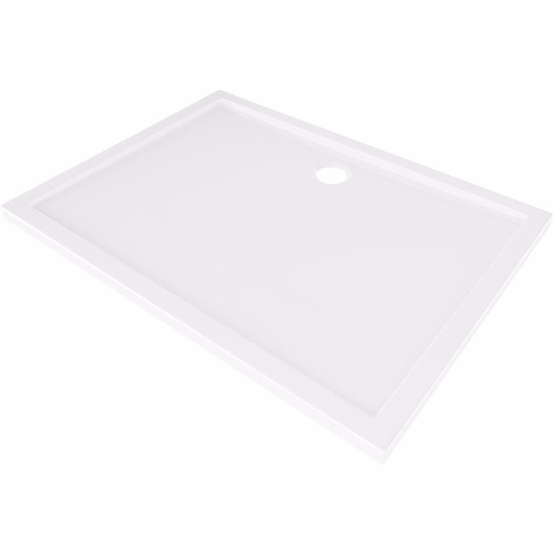 MEXEN - Flow sprchová vanička obdĺžniková slim 90 x 110, biela lesk 46R109011