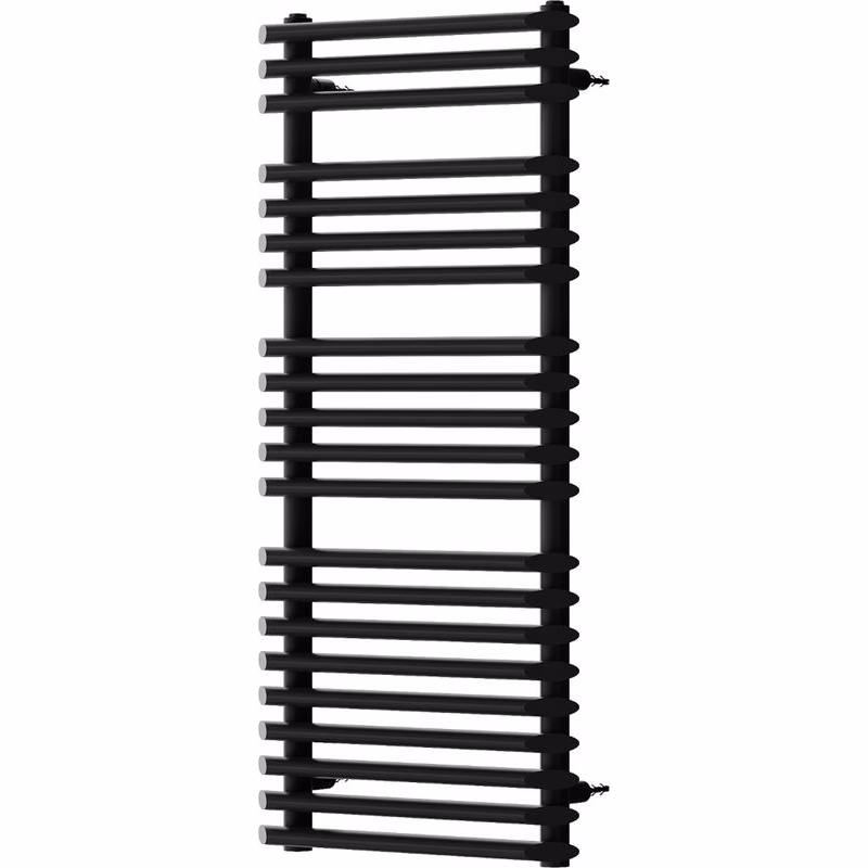 MEXEN - Akan vykurovací rebrík/radiátor 1080 x 500 mm, 784 W, čierna W121-1080-500-00-70