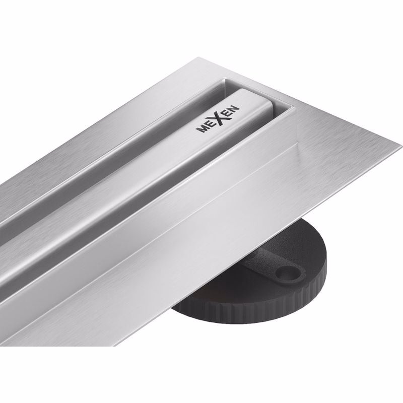 MEXEN - Flat 360 Slim odtokový žľab otočný 120 cm nerez 1041120