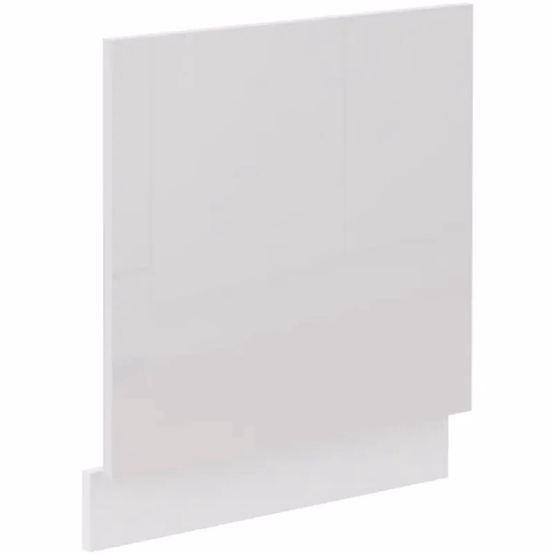 Kuchynská skrinka Lara čelo umývačky riadu 570x596 Mdf biely lesk