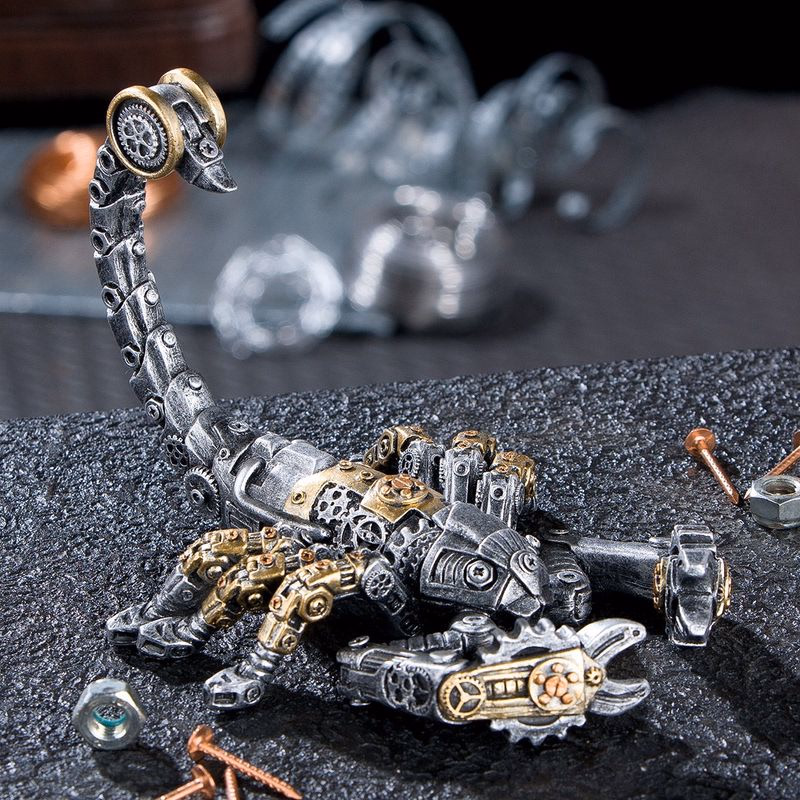 Steampunkový mechanický škorpión "Steampunk scorpio"