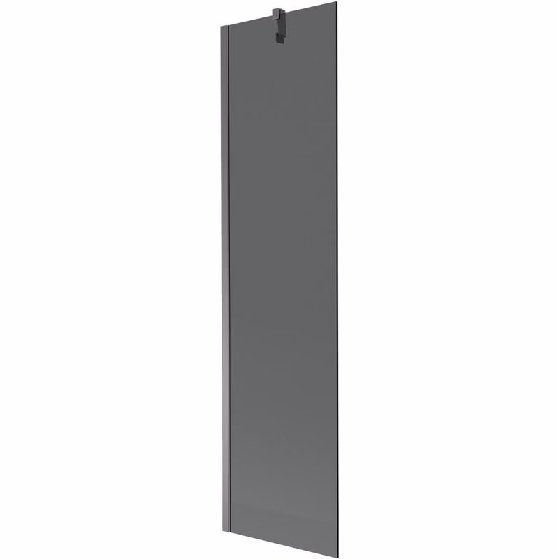 MEXEN/S - Next vaňová zástena FIX 50 x 150, grafit, grafit metal 895-050-000-00-40-95
