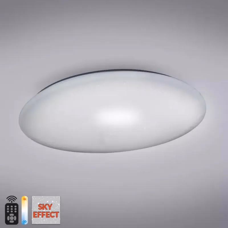 Stropné svietidlo prisadené Star Effect RGB 50cm