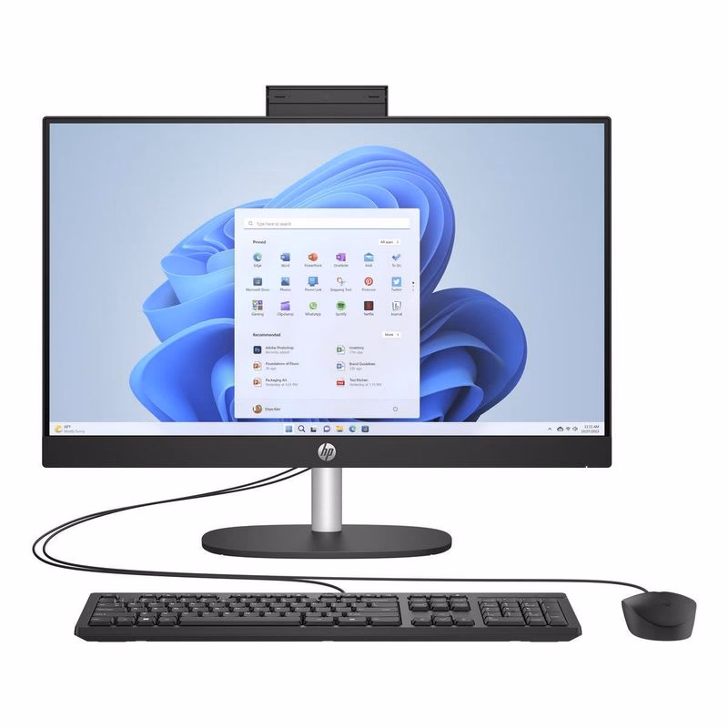 HP AiO 24-cr0004nc, 23.8" FHD AG IPS, RYZENÝ 7 7730U, 16GB DDR4 3200, SSD 1TB, Win11 Home