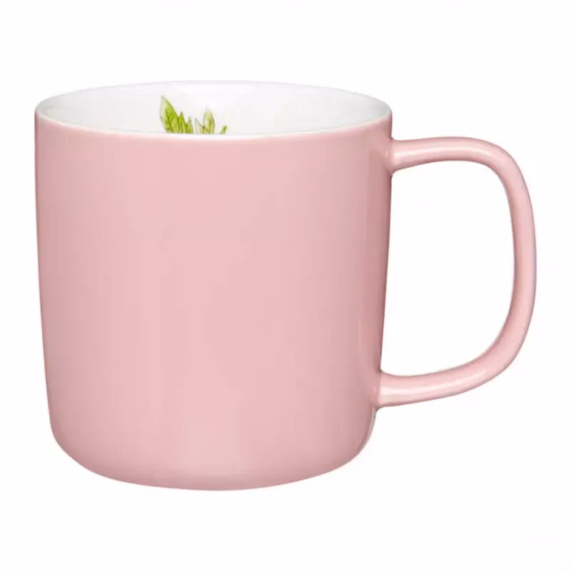 Ružový hrnček Am-Alice s objemom 370 ml