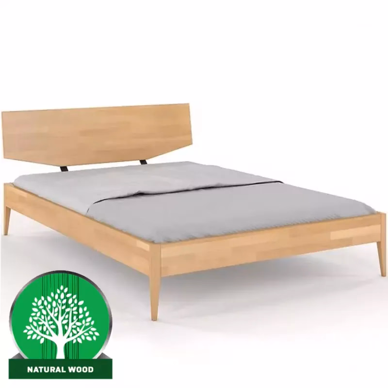 Posteľ drevené Buk Skandica Sund/180x200/prírodný
