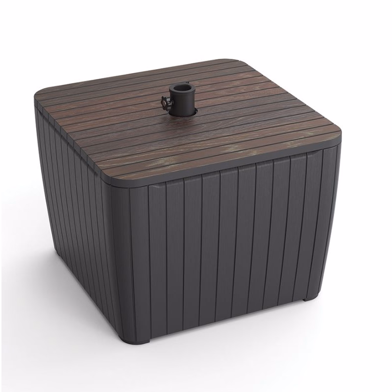 KETER Úložný box ZION DECO | walnut / grafit