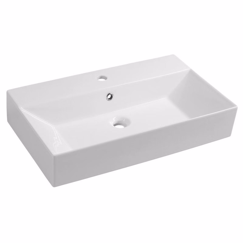 ISVEA - SISTEMA keramické umývadlo 70x42cm, biela 10SF50070
