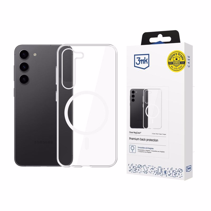 3mk ochranný kryt Clear MagCase pre Samsung Galaxy S24+
