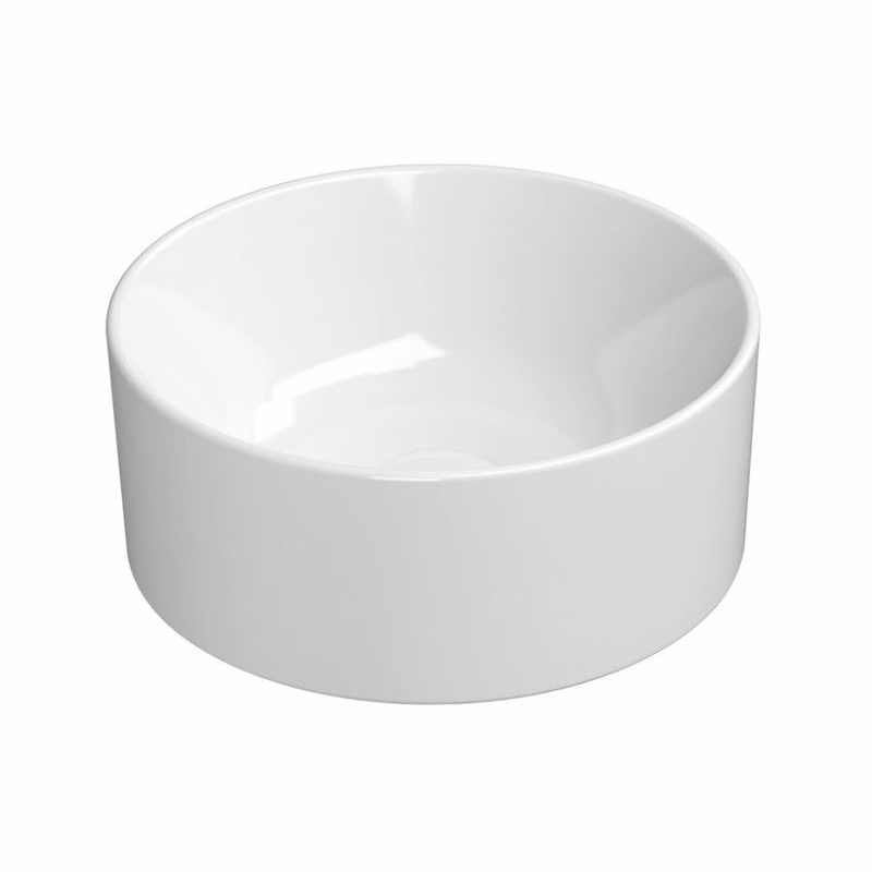 GSI - KUBE X keramické umývadlo na dosku, priemer 32cm, biela ExtraGlaze 943511