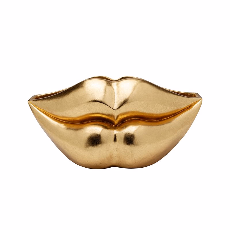Lips Gold kvetináč