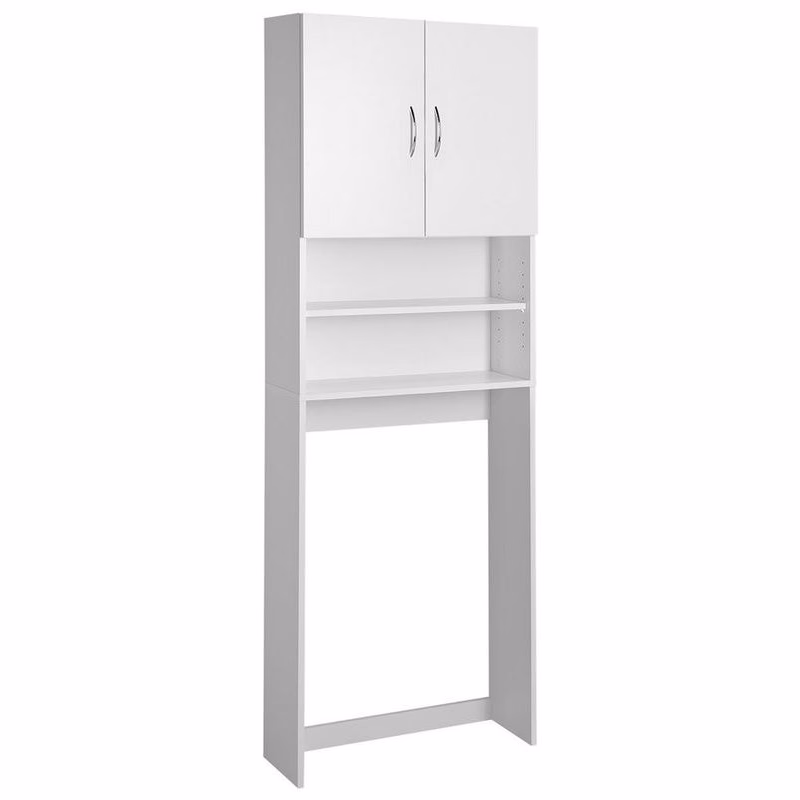 AQUALINE - SIMPLEX ECO skrinka za práčku 63x25x190cm, biela SIME715
