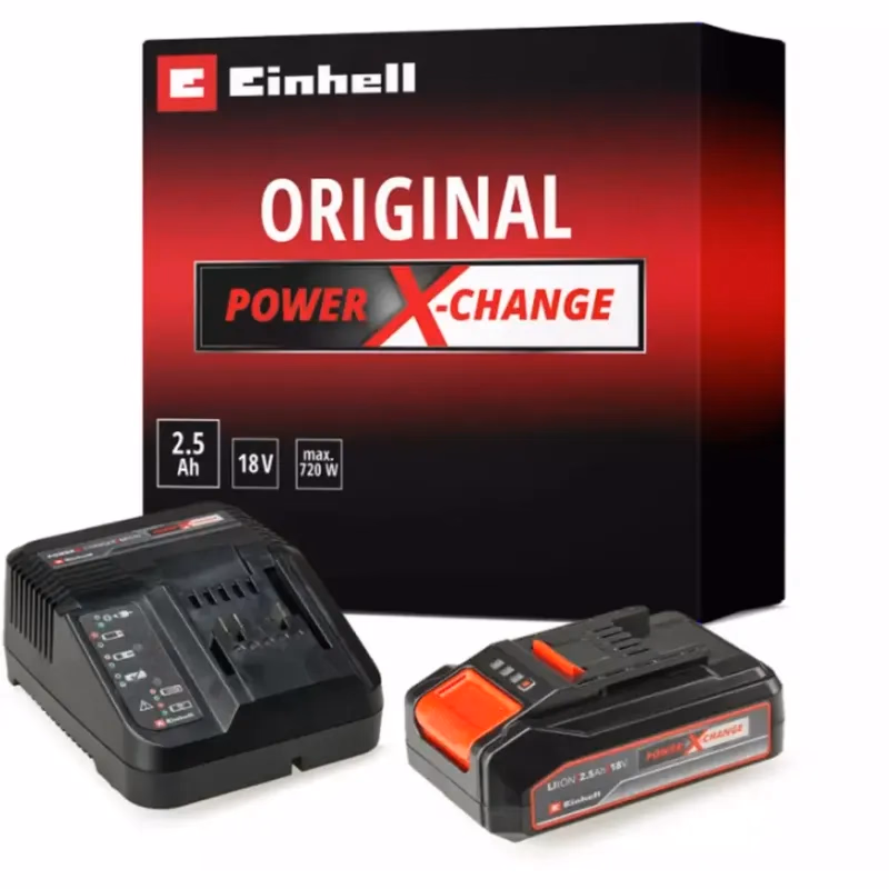 Einhell Striekacia pištoľ TC-SY 18/60 LI-SOLO + Power X-Change Starter Kit 18 V/2,5 AH