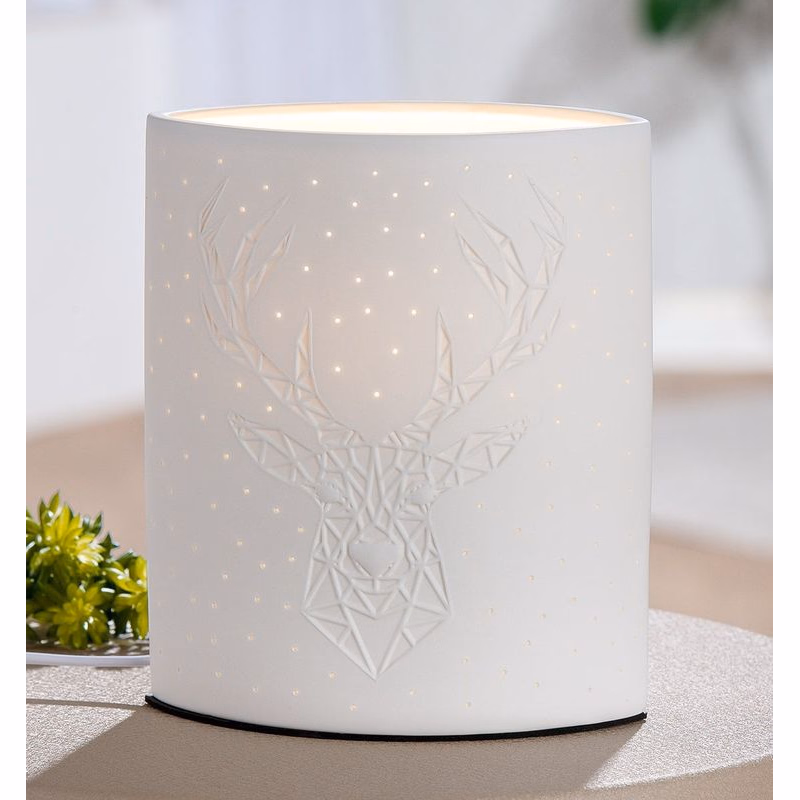 Stolná lampa "Othello" jeleň oválny