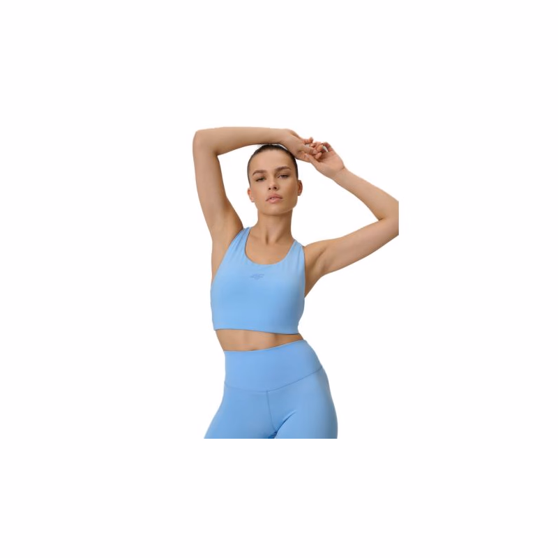Dámska tréningová športová podprsenka 4F SPORT BRA F219-33S-BLUE
