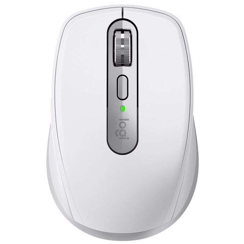 Logitech myš MX Anywhere 3S - bezdrôtová/bluetooth/darkfield/6 tlačidiel/8000dpi/usb-c/tichá/svetlo šedá