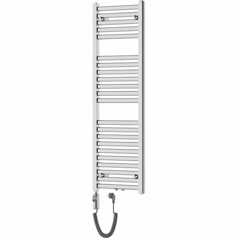 MEXEN/S - Hades radiátor + vykurovacia tyč 1200 x 400 mm, 600 W, chróm W104-1200-400-2600-01