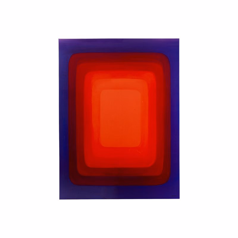 Tendency obraz červený 120x160 cm