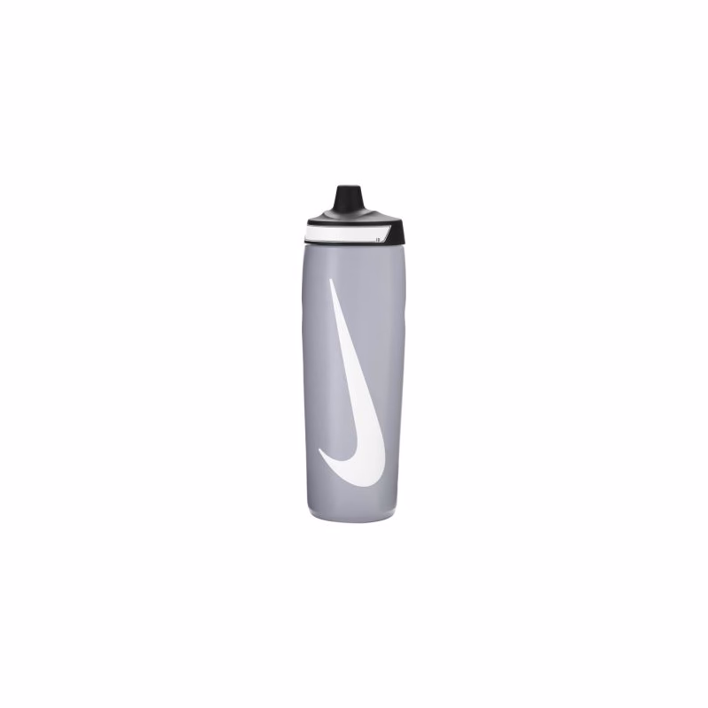Fľaša NIKE REFUEL BOTTLE WOLF GREY BLACK WHITE